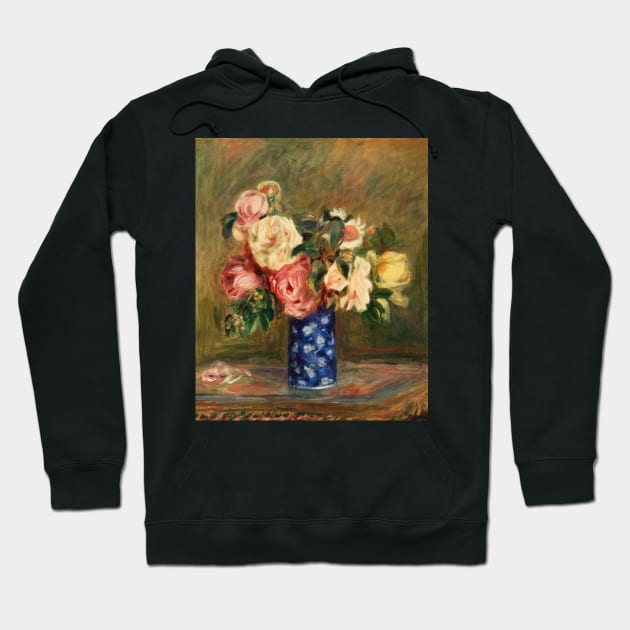 Bouquet of Roses by Renoir Hoodie by MurellosArt